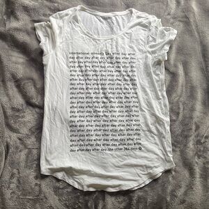 Lululemon Limited Edition International Women’s Day Shirt